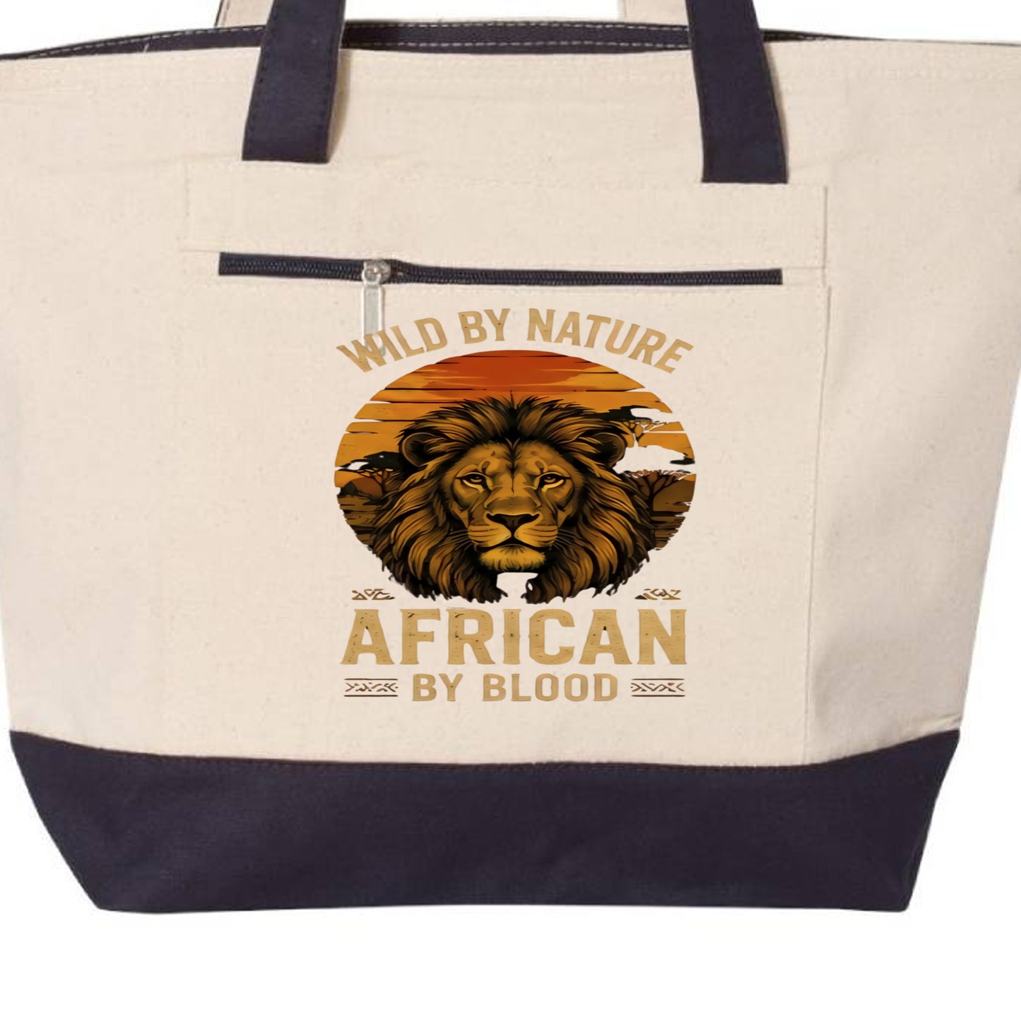 Natural/ Navy - Q1300 - FRONT